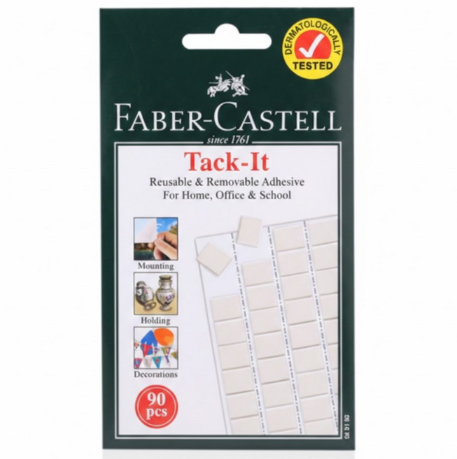 데일리프렌즈 네일팁 고정용 네일 껌, 1개, 90p 화이트