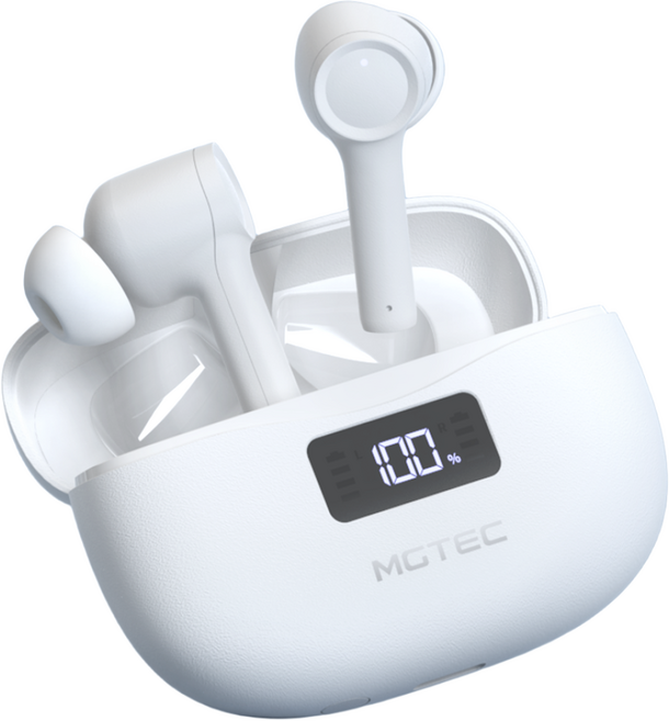 엠지텍 확청기 음성 증폭기 청력보조기능 무선 블루투스 이어폰, 1개