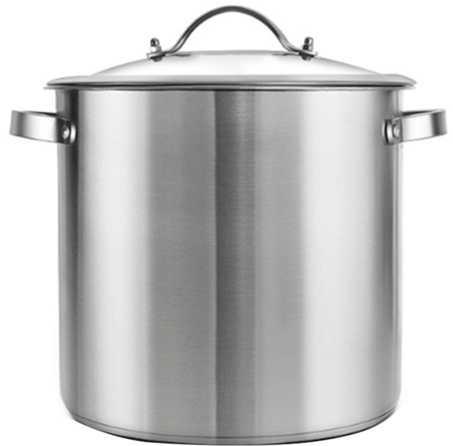 인덕션겸용 30cm 대용량 스텐곰솥 IH 들통 곰솥 삼계탕 양수냄비 스텐양수, 스텐