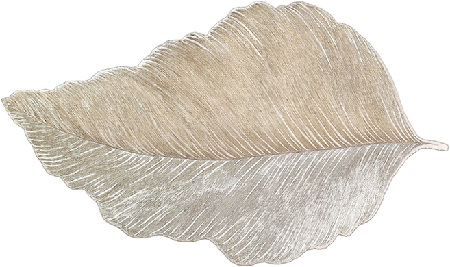 고급 모던 테이블매트 2P 4P, 4개, 기본, 트리 리프 로즈골드