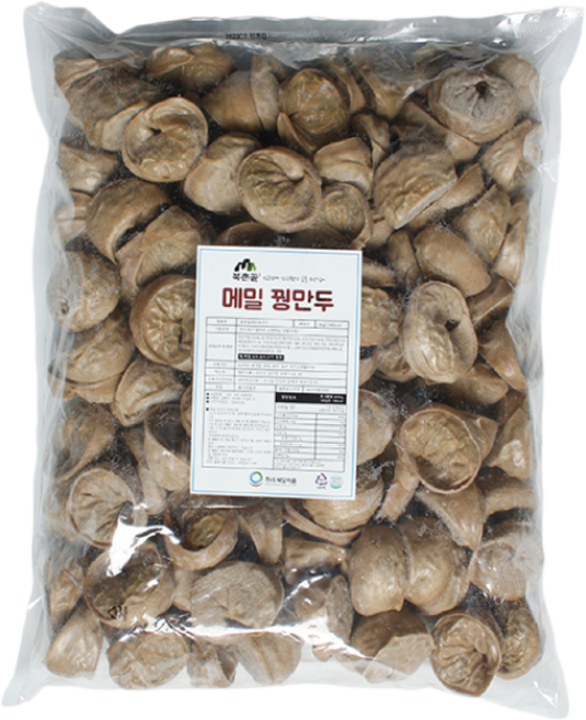 대용량 맛있는 메밀 꿩만두 4kg x 1봉, 1개