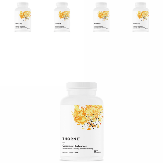 쏜리서치 커큐민 피토섬 500mg (2캡슐 당 500mg), 120정, 5개