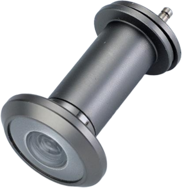 현관문 렌즈 외시경 방범 돋보기 대문 구멍 커버 뷰어 보안 도어 가리개, 그레이, 2개