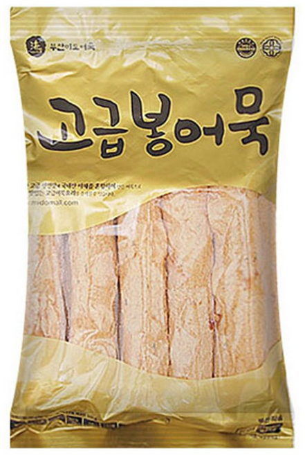 미도어묵 부산 미도푸드 고급봉어묵 500g 어묵, 1팩