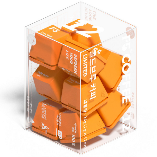 F5 콜드브루 프리미엄 커피 콜드브루 12EA, 1개, 12개입, 24g