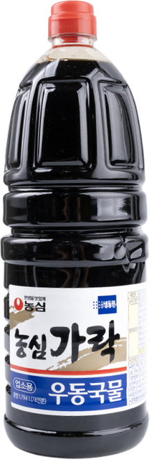 농심가락 업소용 우동국물 1.794L, 1개