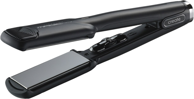 그리에이트 티타늄 매직미러2 전문가용 매직기 볼륨 고데기, R 라운드(라운드형)  - 21mm, 블랙