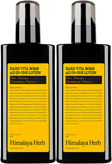 나드 비타밤 올인원 로션 아쿠아우디, 210ml, 2개