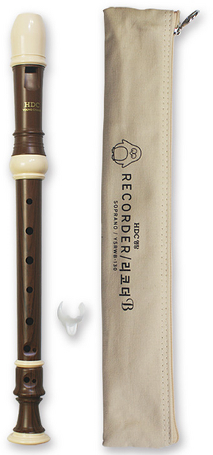 영창 소프라노 전사 리코더 바로크식 우드 YSRWB-140, 1개