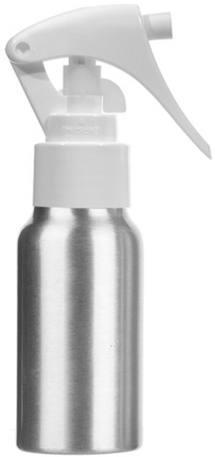 [묶음 1-10개] 허브스프레이 알루미늄공병 미니건스프레이(S형) 30ml-250ml 허브스프레이공병, 30ml 흰색캡(S형), 1개