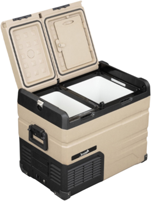 [공식수입/공식A/S점] 알피쿨 캠핑용 냉장고 블루투스 모델 KRTA55BT 55리터 대용량 1년AS 무상 어댑터포함 (준중형SUV 이상 적재가능)