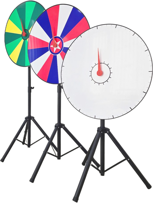 라온 행사용 룰렛 돌리기 돌림판 추첨기 파티 축제 게임, 프리스타일, 1개