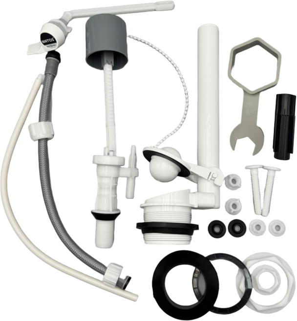 와토스 전면 일반부속 조립공구 WTG152, 혼합색상