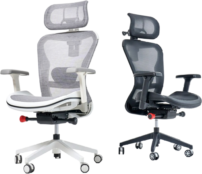 오토노스 컴퓨터 사무용 책상 의자 TX370 리닛, B 타입, 메쉬, 블랙 바디+에보니 블랙