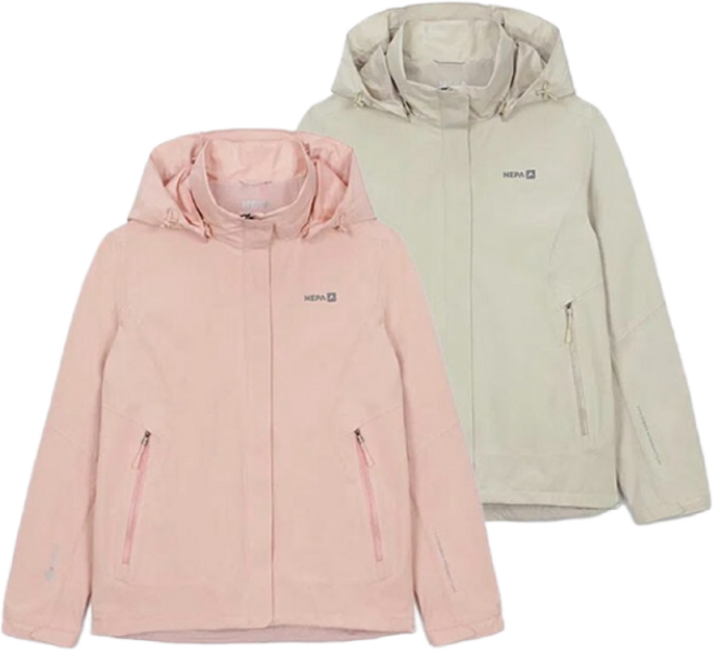 네파_NCSP_여성 아웃도어 활동에 적합한 스타일 전체 심실링 작업으로 완벽한 방수 기능 고어텍스 아크레 2L 방수자켓