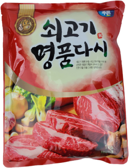 푸른 쇠고기 명품다시다 조미료, 1kg, 1개