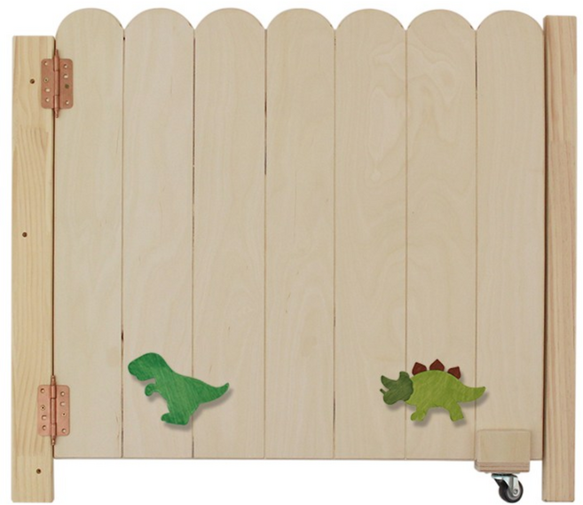 아이꿈 자작 울타리 안전문 디노