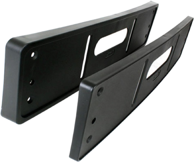 없음 번호판 프레임 자동차 번호판 와이드형 앞범퍼 밀착형, 1개