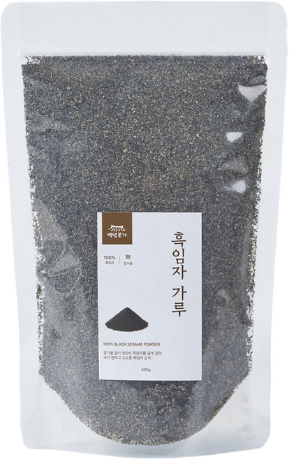 백년본가 첨가물없는 100% 곡물 식사대용 흑임자 가루, 1개, 500g