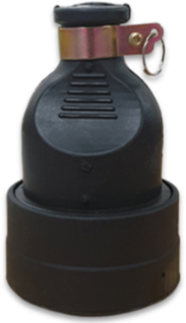 LED앤샵 진흥 고무플러그 고무콘센트 산업용 고무일자플러그 고무일자콘센트 둥근형 측면접지 고무형콘센트 고무형플러그, 2. 고무콘센트, 1개