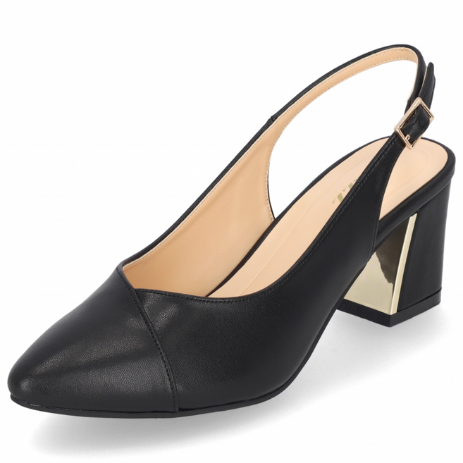 엘칸토 마쯔 여성 슬림 스틸레토 슬링백 6.5cm LCWO02M313