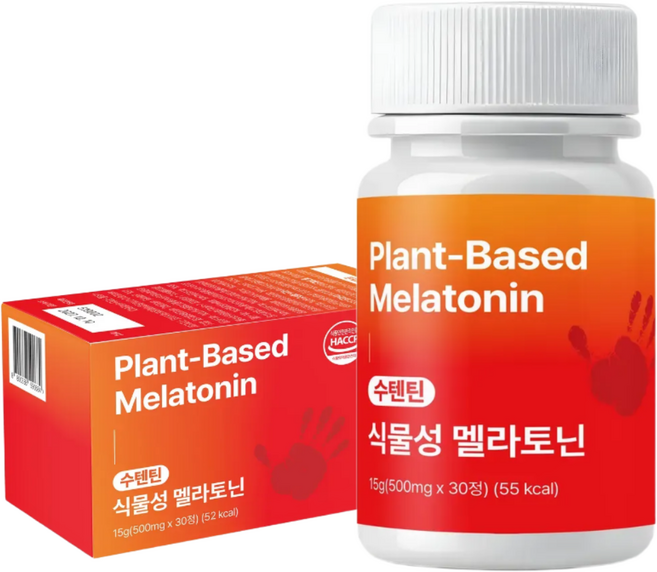 [본사정품] 수텐틴 식물성 멜라토닌 손끝 릴렉스 포뮬러 마그네슘, 1개, 30정