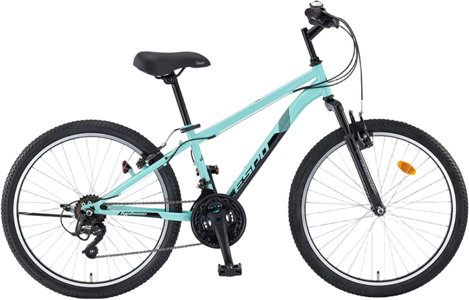 2026 삼천리 레스포 24 태풍SF 자전거 초등학생 중학생 주니어 입문용 MTB자전거, 1개, 159cm, 민트 (90% 조립)