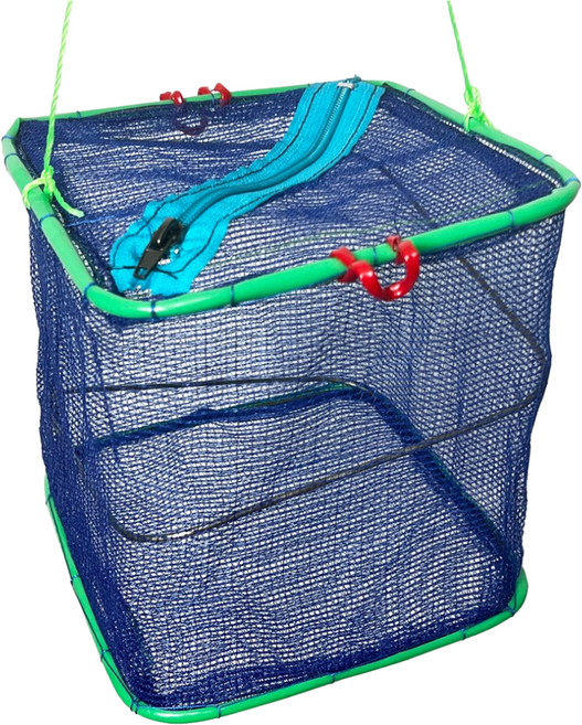 아라한 원터치 새우 살림망 다슬기 고둥 채집 망, 혼합색상