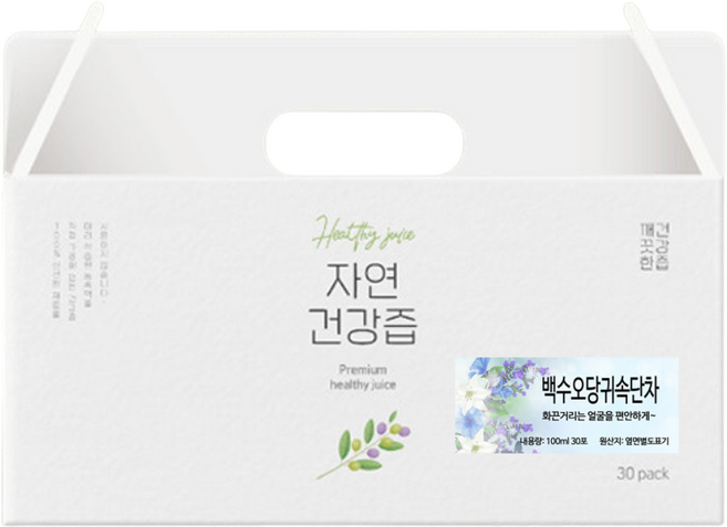 백수오 당귀 속단차 즙 차 건강즙 진액 엑기스 액기스 100ml 30개입