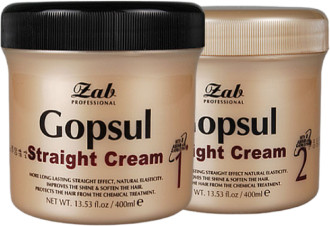 모나리자 자브 곱슬 스트레이트크림 1 2제 각 400g, 400ml, 1개
