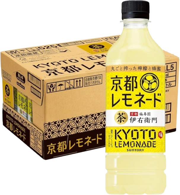 산토리 이에몬 교토 레모네이드 525ml 24개