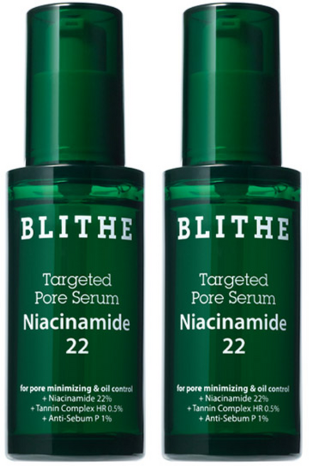 블라이드 타겟티드 포어 세럼 나이아신아마이드 22, 2개, 30ml