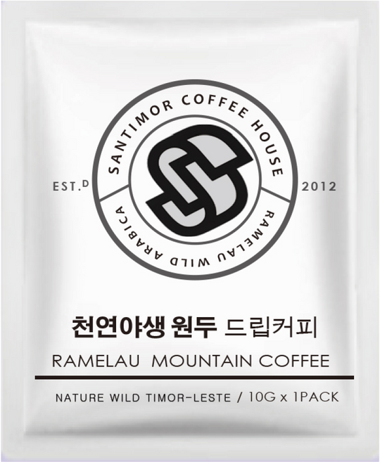 미스터빈 드립백포장 자체제작 드립백만들기 흑백인쇄, 단면, 100, 노루지무광, 100, 1개입