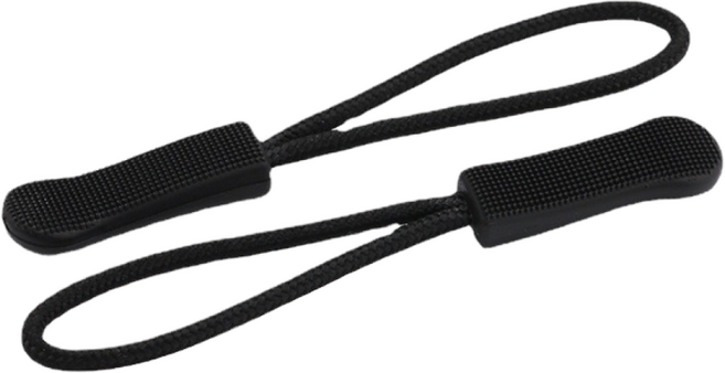 일상스토리 지퍼 고리 자크 헤드 손잡이 20개입, 1개, 블랙