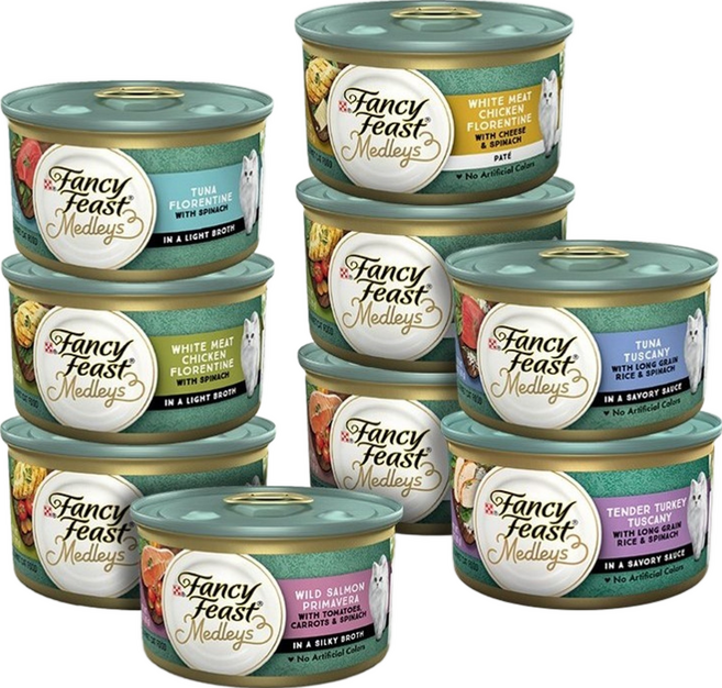 팬시피스트 엘레강트 메들리 6종 콤보 85g x4 24개, 단품, 단품