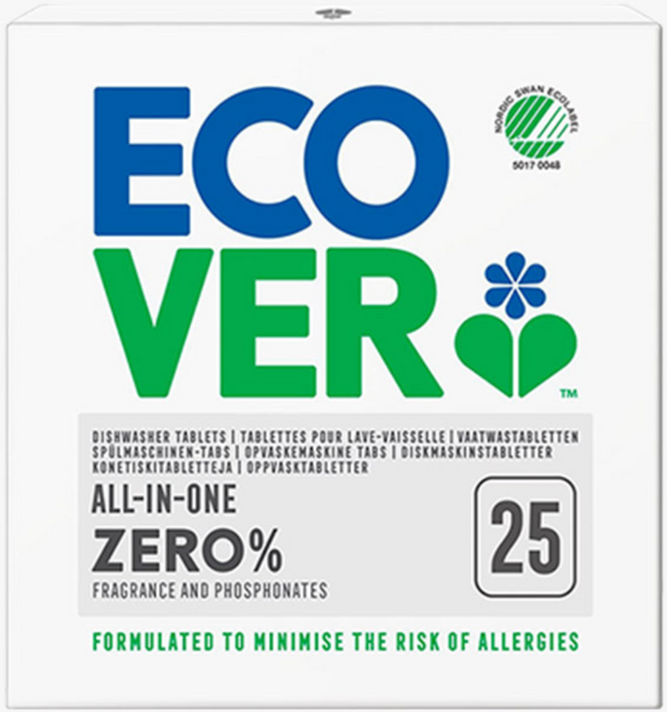 에코버 식기세척기세제 타블렛 제로, 500g, 1개