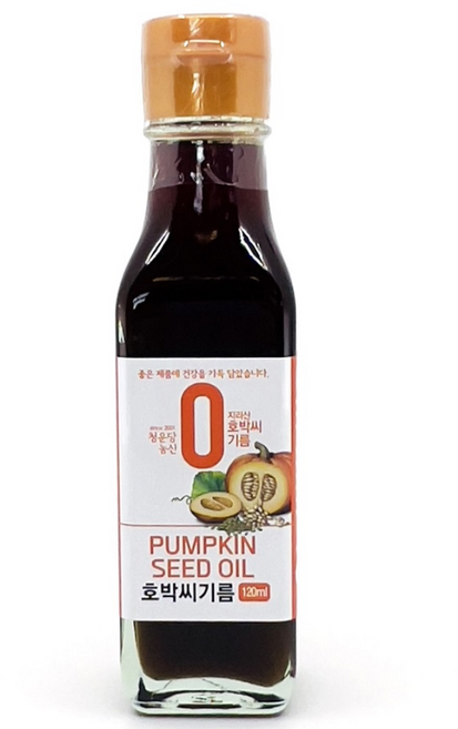 청운당농산 지리산 호박씨기름 국산 호박씨오일 호박씨유, 1개, 120ml