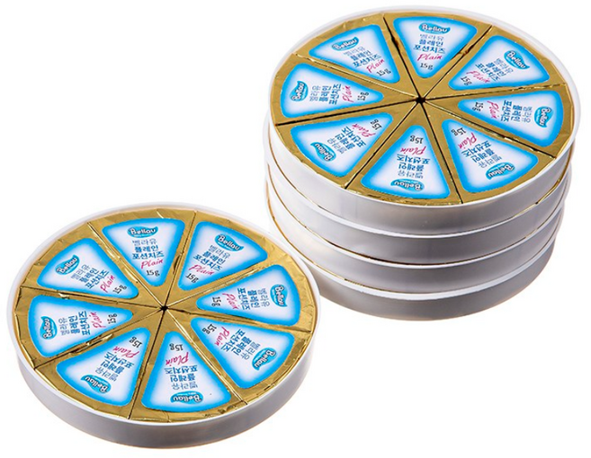 임실치즈 벨라유포션치즈 플레인 15g x 40p(600g), 3개, 600g