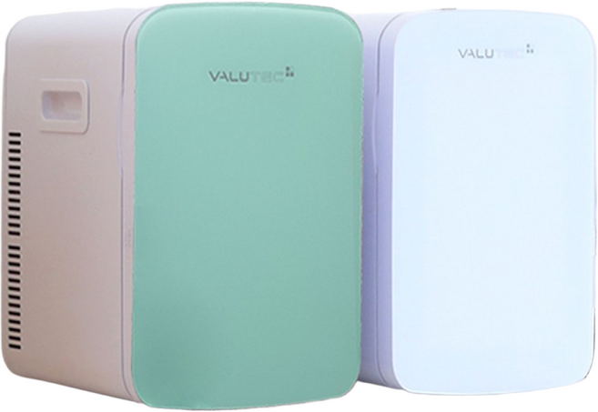 본사직판 벨류텍 화장품 차량용 겸용 냉온장고 6리터 10리터 15리터 20리터 모음, 화이트, VR-015L