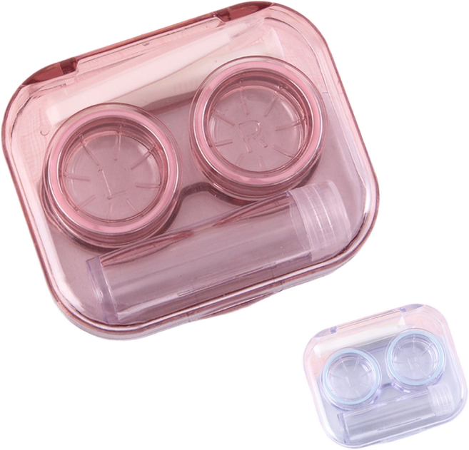 예삐스토어 1+1 여행용 콘택트 렌즈 케이스 집게 렌즈통 흡착봉