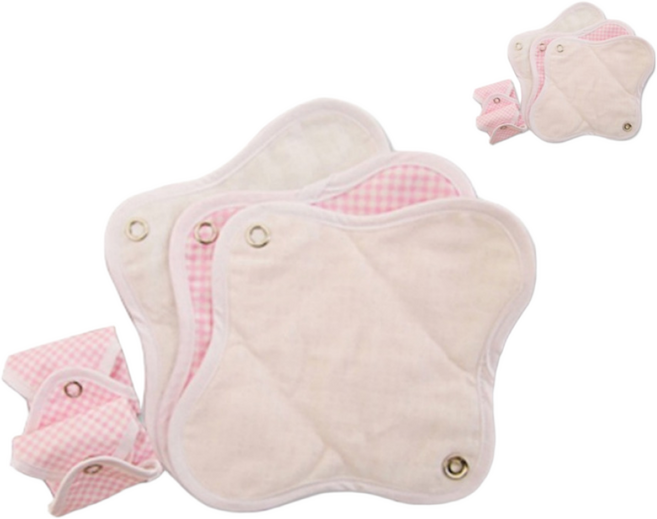 단오 면생리대 천팬티라이너 10장 / 국산 친환경 유기농 순면 빨아쓰는 천생리대, 1개, 10개입