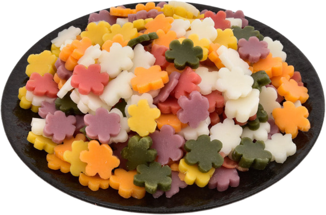 사임당 국내산 쌀로만든 오색 꽃떡국떡 6종혼합, 1kg, 1개