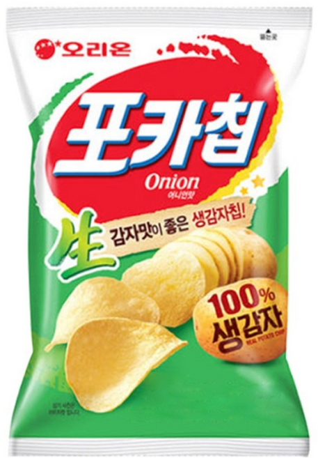 (미니사이즈) 포카칩 어니언 바코드없음, 30g, 10개