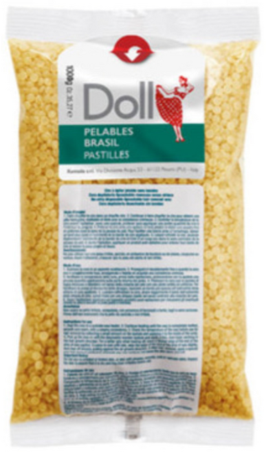 이태리 Doll 하드왁스 브라질리언 벌꿀성분 함유 1000g 제모왁스 왁싱 제모용품, 1kg, 1개