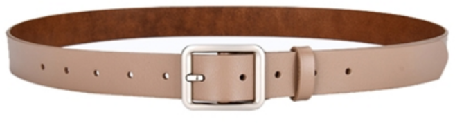 에르모사제이 WB003 여자 베이직 가죽 허리띠 소가죽 여성 벨트