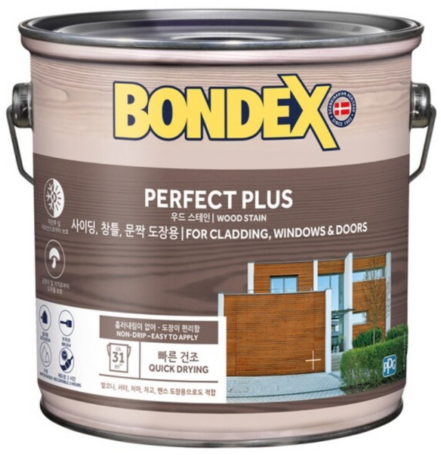 본덱스 수용성 스테인 플러스 2.5리터, 1개, 2.5L, 도토리