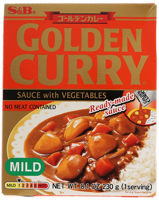 에스앤비 골든카레 인스턴트 순한맛 230g, 1개