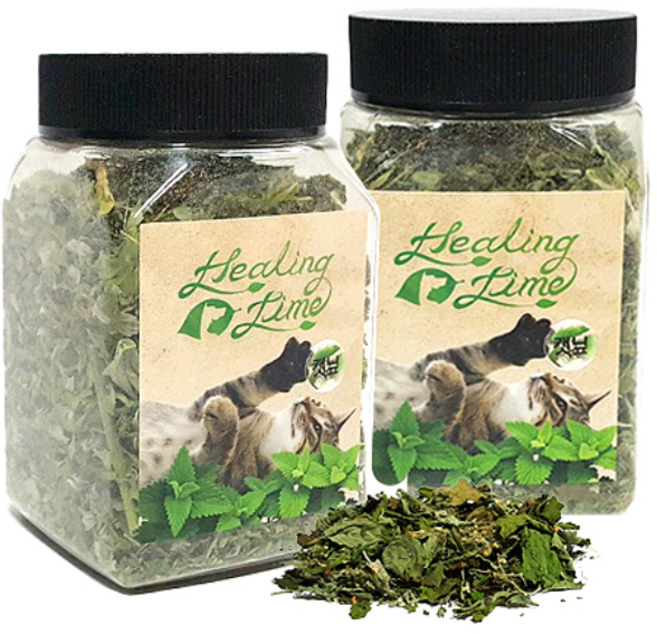 힐링타임 띵가띵가 드라이캣닢 중, 캣닢, 27g, 2개