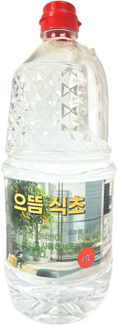 으뜸 청소용 식초, 1개, 1.8L