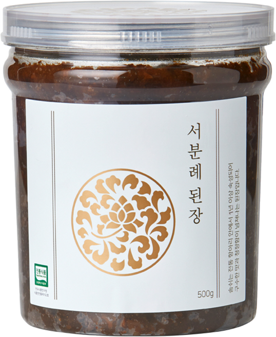 서일농원 서분례명인 된장, 500g, 2개